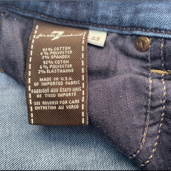 7 For All Mankind “Modern Straight” Jeans (25) - Picture 3 of 6